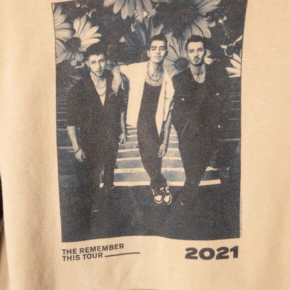 Independent Trading Company Jonas Brothers 2021 Tour Hoodie Streetwear Retro L - Picture 4 of 9